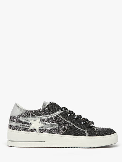 Sneakers Vana Uit Leder Semerdjian Zwart accessoires VANA